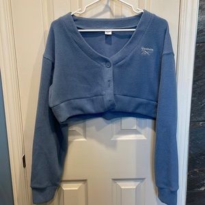 Reebok cropped cardigan